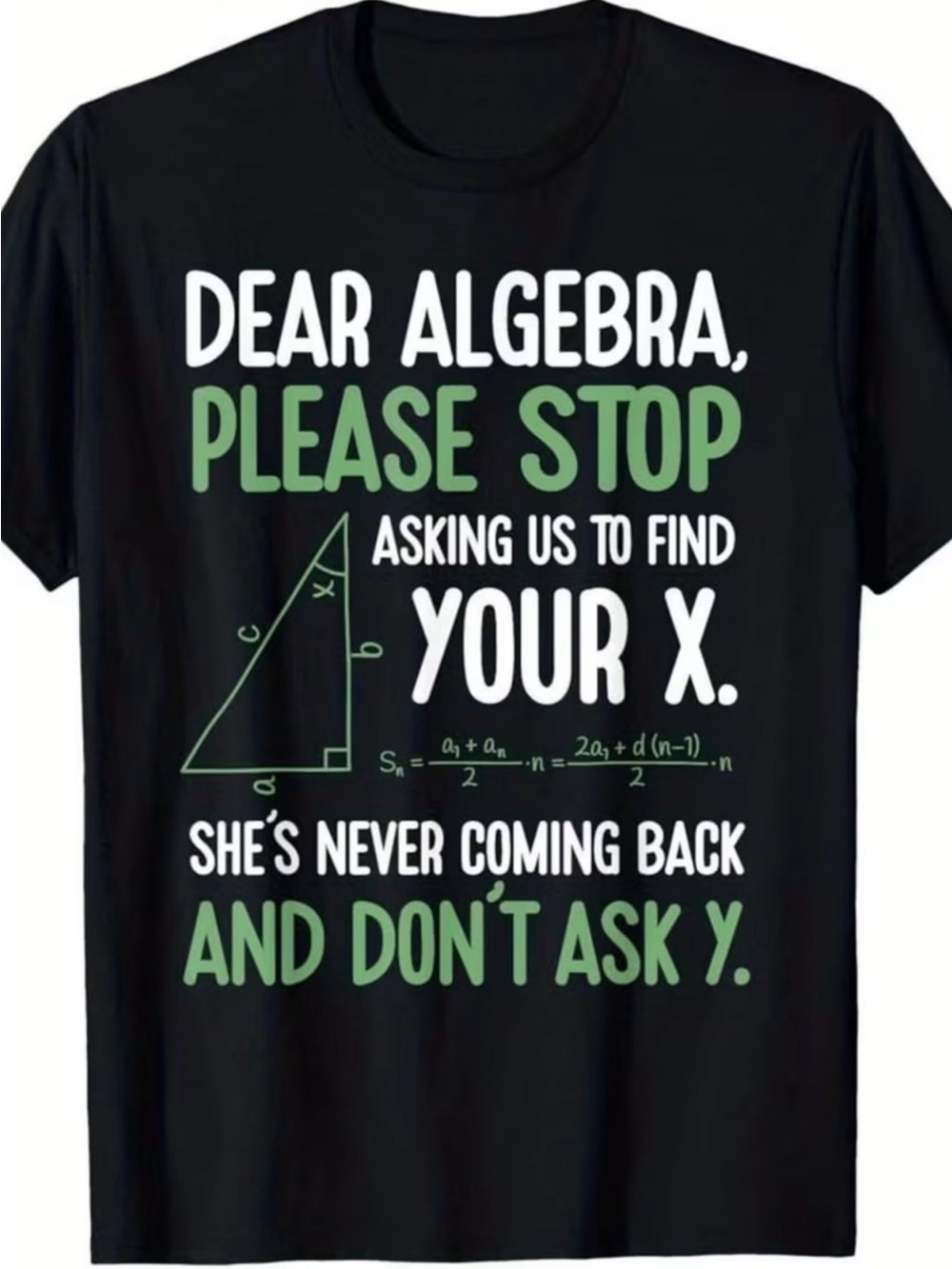 Humor Algebra Graphic Tee - Picture 5 of 6